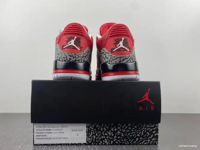 Khaled Grateful DJ AJ3-770438 Jordan 3 Retro Air 0618